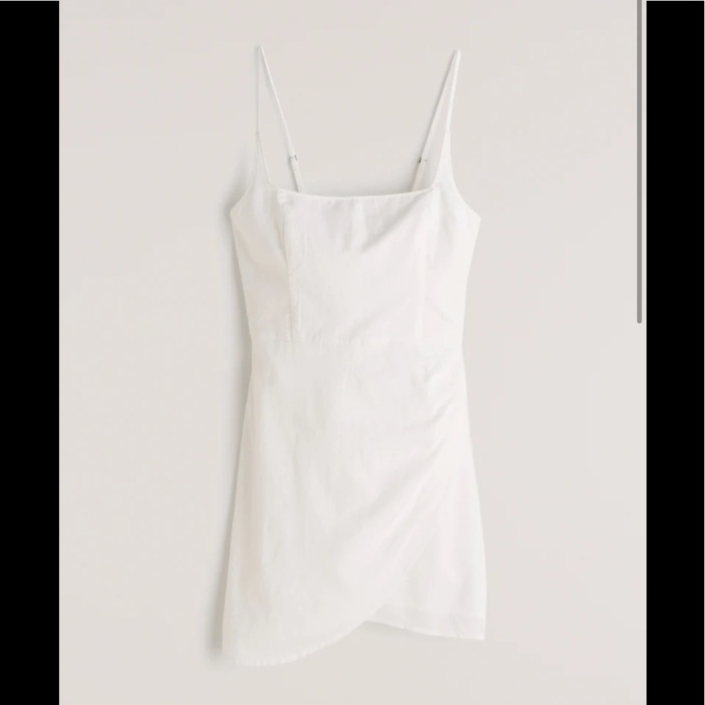 A&at Scoop-neck wrap mini dress, W